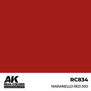AK Interactive RC834 Real Colors Maranello Red 300 17ml Lacquer Paint