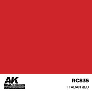 AK Interactive RC835 Real Colors Italian Red 17ml Lacquer Paint