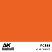 AK Interactive RC839 Real Colors GULF Orange 17ml Lacquer Paint