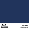 AK Interactive RC843 Real Colors Tyrrell Blue 17ml Lacquer Paint