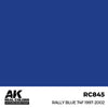 AK Interactive RC845 Real Colors Rally Blue 74F 1997-2002 17ml Lacquer Paint