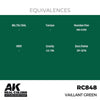 AK Interactive RC848 Real Colors Vaillant Green 17ml Lacquer Paint