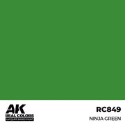 AK Interactive RC849 Real Colors Ninja Green 17ml Lacquer Paint