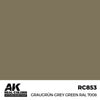 AK Interactive RC853 Real Colors Graugrun-Grey Green RAL 7008 17ml Lacquer Paint