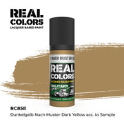 AK Interactive RC858 Real Colors Dunkelgelb Nach Muster Dark Yellow 17ml Lacquer Paint