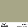 AK Interactive RC872 Real Colors British Light Mud 17ml Lacquer Paint