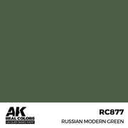 AK Interactive RC877 Real Colors Russian Modern Green 17ml Lacquer Paint