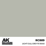 AK Interactive RC889 Real Colors Light Gull Grey FS 16440 17ml Lacquer Paint