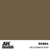 AK Interactive RC894 Real Colors Field Drab FS 30118 17ml Lacquer Paint
