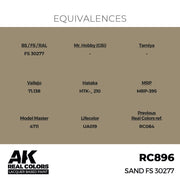 AK Interactive RC896 Real Colors Sand FS 30277 17ml Lacquer Paint