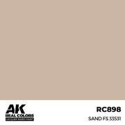 AK Interactive RC898 Real Colors Sand FS 33531 17ml Lacquer Paint