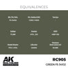 AK Interactive RC905 Real Colors Green FS 34102 17ml Lacquer Paint