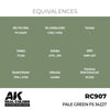AK Interactive RC907 Real Colors Pale Green FS 34227 17ml Lacquer Paint