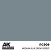 AK Interactive RC909 Real Colors Medium Blue Grey FS 35237 17ml Lacquer Paint