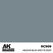 AK Interactive RC909 Real Colors Medium Blue Grey FS 35237 17ml Lacquer Paint