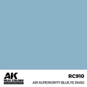 AK Interactive RC910 Real Colors Air Superiority Blue FS 35450 17ml Lacquer Paint