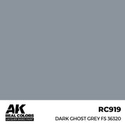 AK Interactive RC919 Real Colors Dark Ghost Grey FS 36320 17ml Lacquer Paint