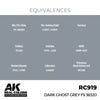 AK Interactive RC919 Real Colors Dark Ghost Grey FS 36320 17ml Lacquer Paint