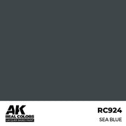 AK Interactive RC924 Real Colors Sea Blue 17ml Lacquer Paint
