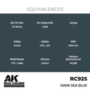AK Interactive RC925 Real Colors Dark Sea Blue 17ml Lacquer Paint