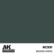 AK Interactive RC931 Real Colors Bronze Green 17ml Lacquer Paint