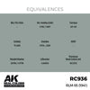 AK Interactive RC936 Real Colors RLM 65 1941 17ml Lacquer Paint