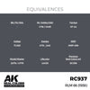 AK Interactive RC937 Real Colors RLM 66 1938 17ml Lacquer Paint