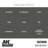 AK Interactive RC938 Real Colors RLM 66 1941 17ml Lacquer Paint