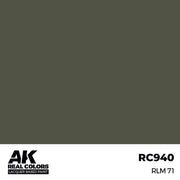 AK Interactive RC940 Real Colors RLM 71 17ml Lacquer Paint
