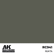 AK Interactive RC941 Real Colors RLM 74 17ml Lacquer Paint