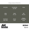 AK Interactive RC941 Real Colors RLM 74 17ml Lacquer Paint