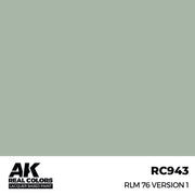 AK Interactive RC943 Real Colors RLM 76 Version 1 17ml Lacquer Paint