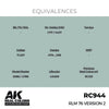 AK Interactive RC944 Real Colors RLM 76 Version 2 17ml Lacquer Paint