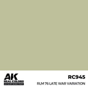 AK Interactive RC945 Real Colors RLM 76 Late War Variation 17ml Lacquer Paint