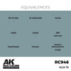 AK Interactive RC946 Real Colors RLM 78 17ml Lacquer Paint