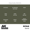 AK Interactive RC948 Real Colors RLM 80 17ml Lacquer Paint