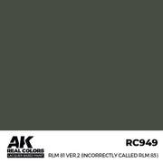 AK Interactive RC949 Real Colors RLM 81 17ml Lacquer Paint