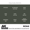 AK Interactive RC949 Real Colors RLM 81 17ml Lacquer Paint