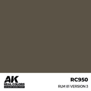 AK Interactive RC950 Real Colors RLM 81 Version 3 17ml Lacquer Paint