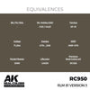 AK Interactive RC950 Real Colors RLM 81 Version 3 17ml Lacquer Paint