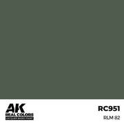 AK Interactive RC951 Real Colors RLM 82 17ml Lacquer Paint