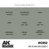 AK Interactive RC952 Real Colors IJN J3 HAI-IRO GREY 17ml Lacquer Paint