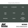 AK Interactive RC955 Real Colors IJN D2 Green Black 17ml Lacquer Paint