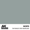 AK Interactive RC973 Real Colors RAF Barley Grey BS381C/626 17ml Lacquer Paint