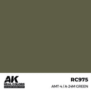 AK Interactive RC975 Real Colors AMT-4 / A-24M Green 17ml Lacquer Paint