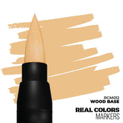 AK interactive RC012 Real Colors Markers Wood Base