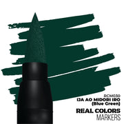 AK interactive RC030 Real Colors Markers JA AO Midori Iro (Blue Green)