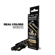 AK interactive RC101 Real Colors Markers Tools Set x 3