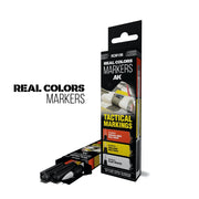 AK interactive RC106 Real Colors Markers Tactical Markings Set x 3