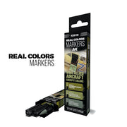 AK interactive RC109 Real Colors Markers WWII Allied Aircraft Cockpit Colors Set x 3